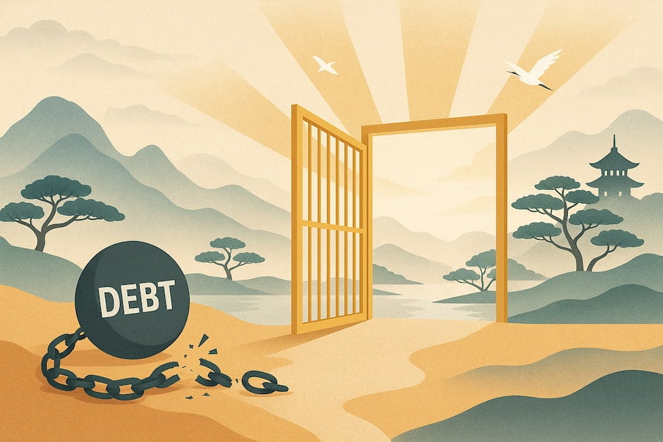 Libertad financiera de la exoneración de deudas