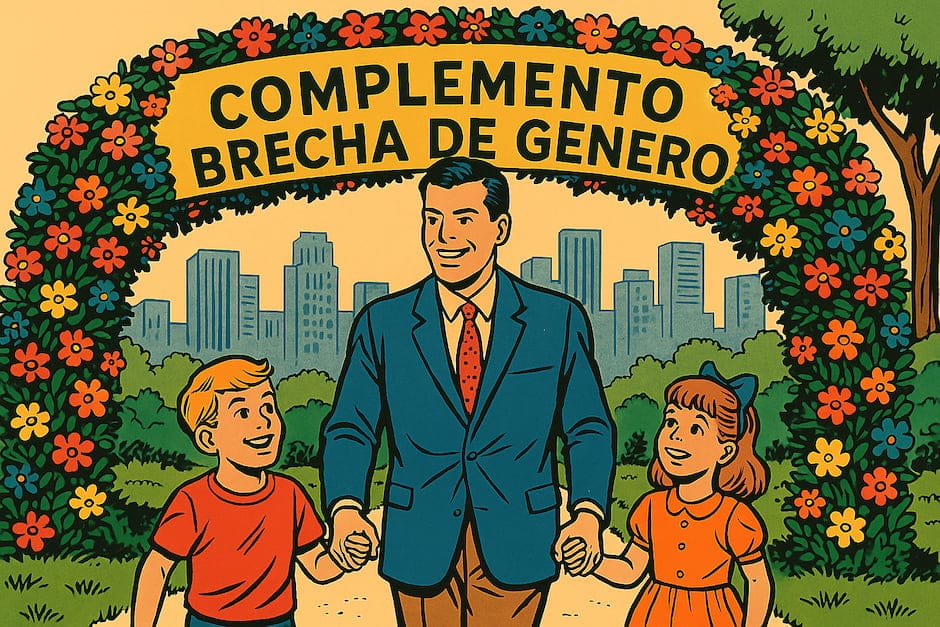 El complemento de brecha de género discrimina a los hombres