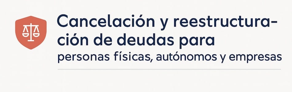 Derecho Concursal Derecho Concursal y reestructuración de deudas