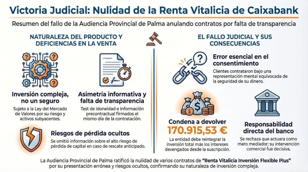 Resumen de sentencia de AP Palma
