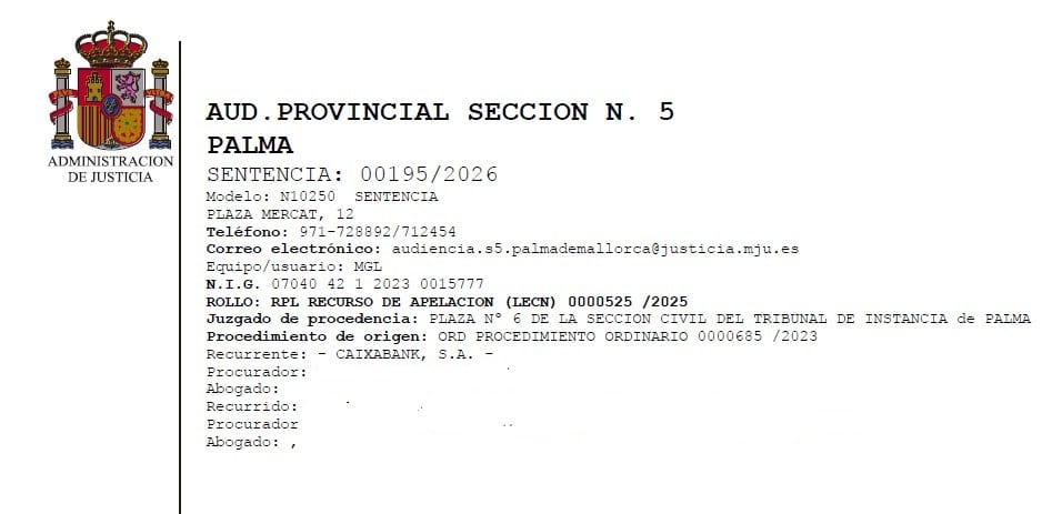 Audiencia Provincial Palma: Renta vitalicia Inversión Flexible Plus