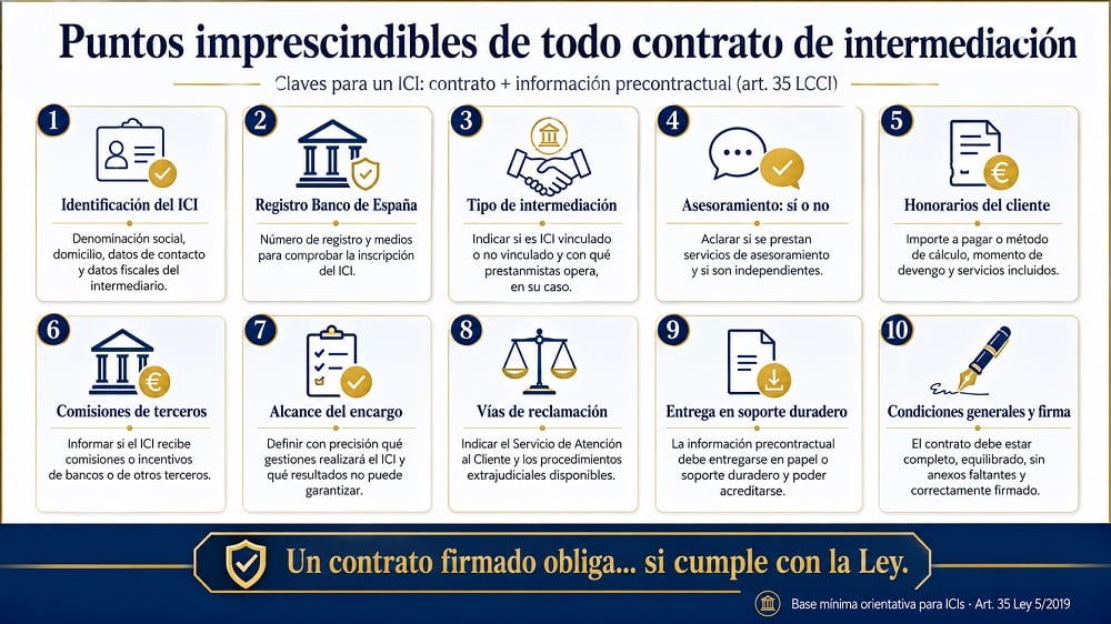 Contrato de intermediación legal