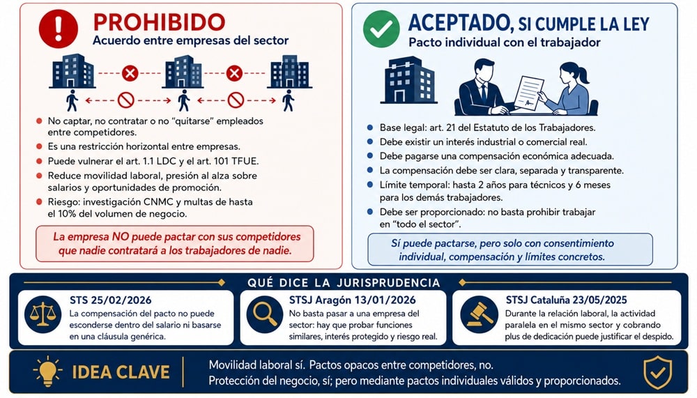 Infografía no competencia laboral