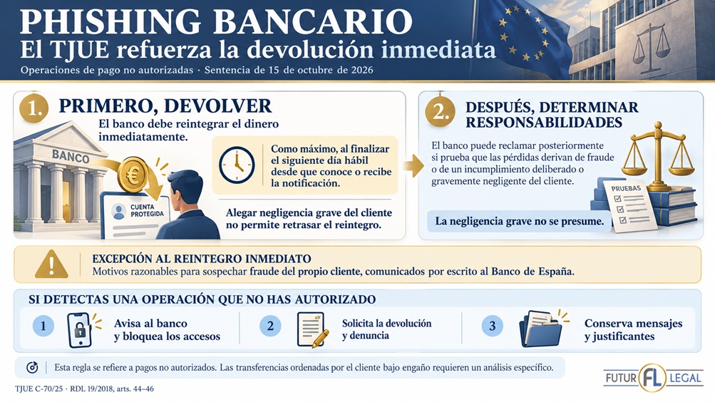 Phishing tras la sentencia del TJUE